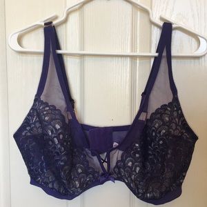 Savage X peacock bralette